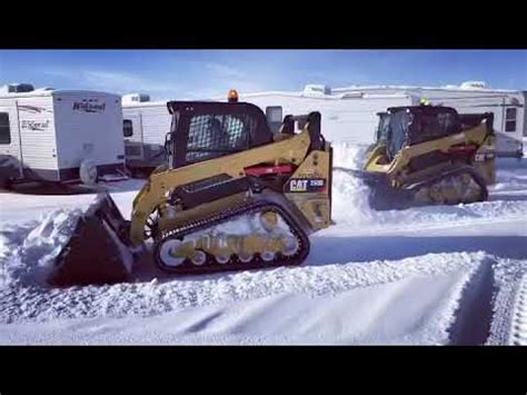 how to push cat skid steer